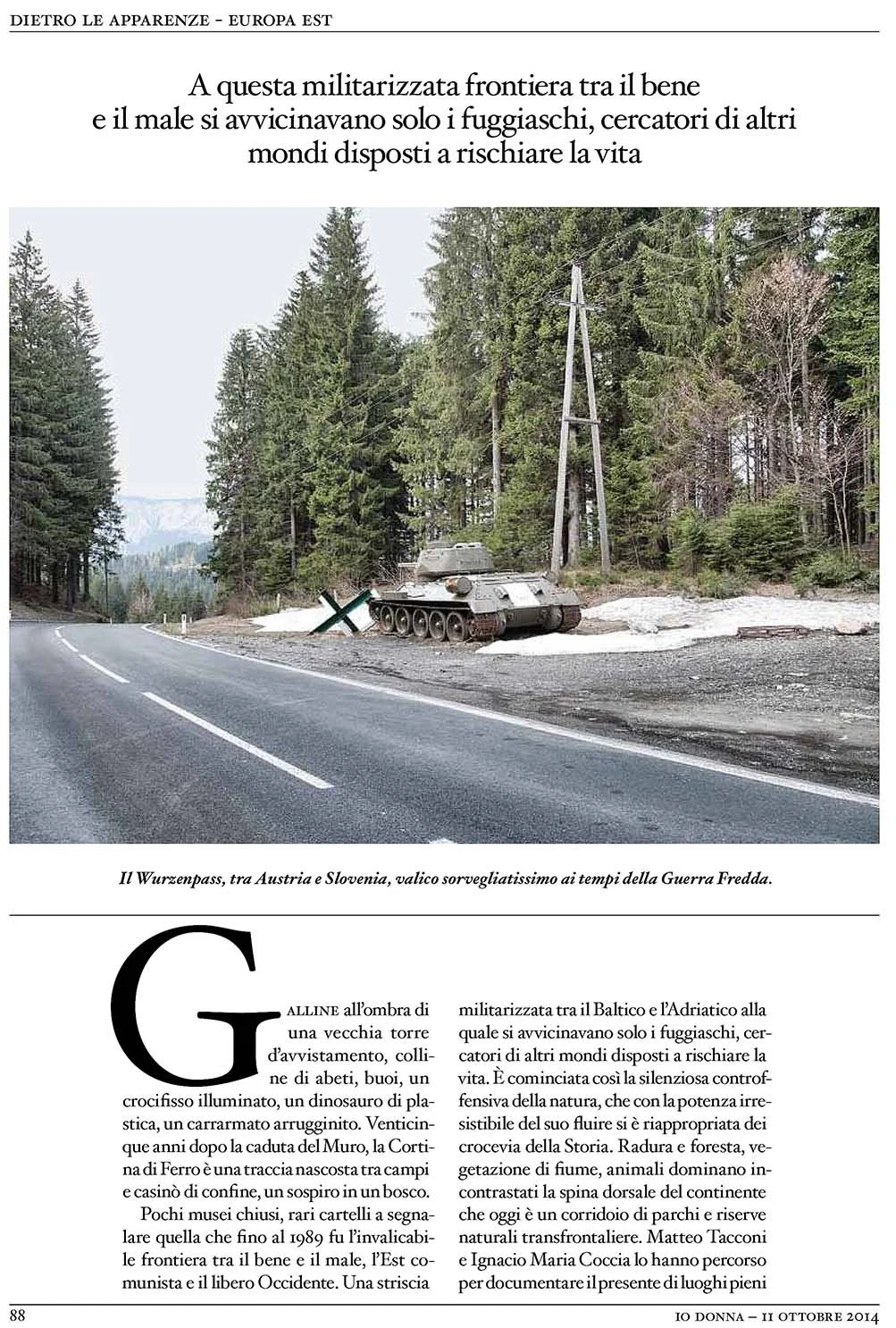 "IO DONNA" CORRIERE DELLA SERA