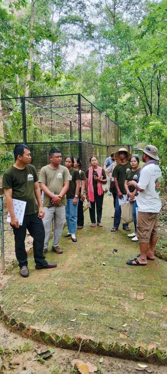 Babel staff on an educational trip to ACCB