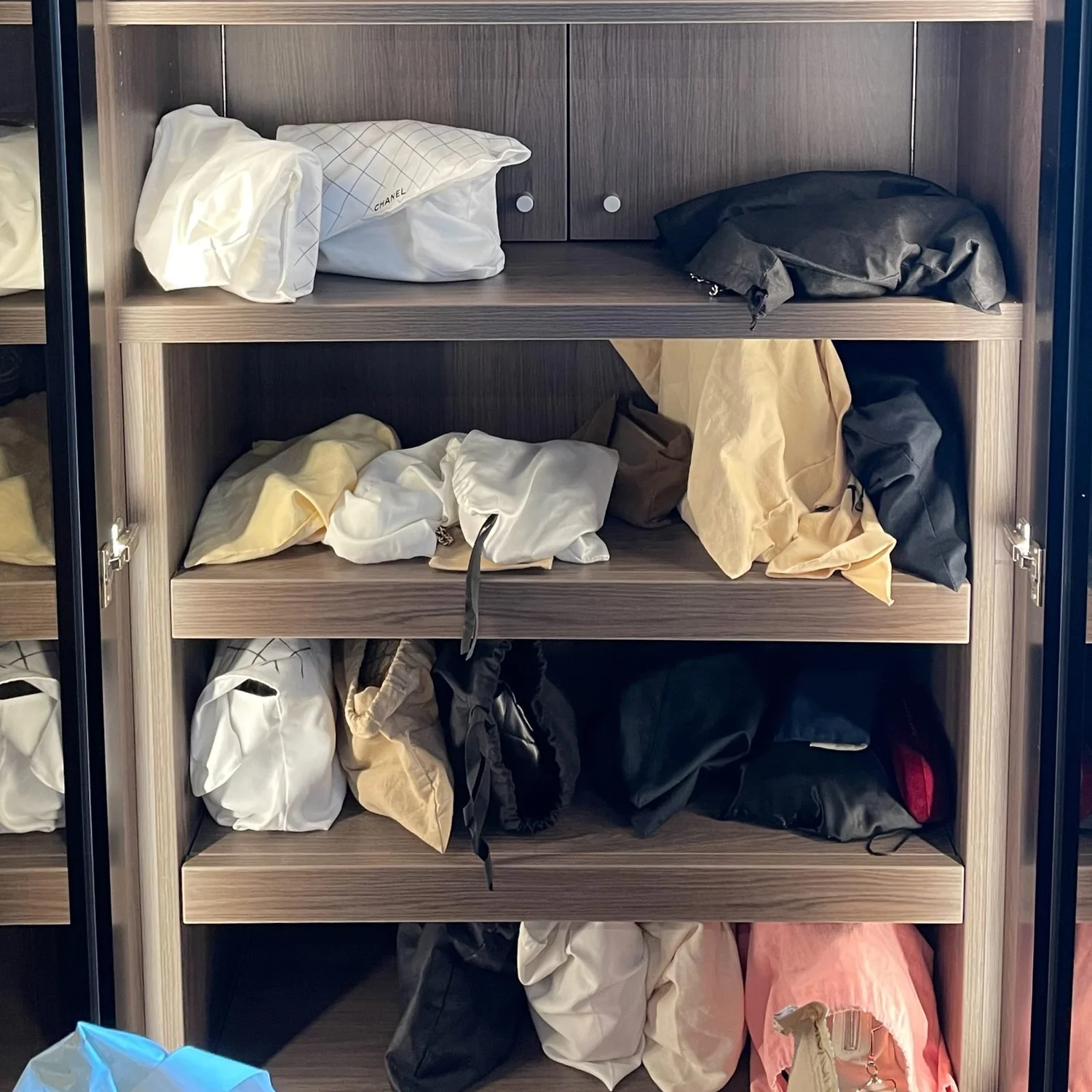 Before: Shoes & Bags Organisation by Homefulness