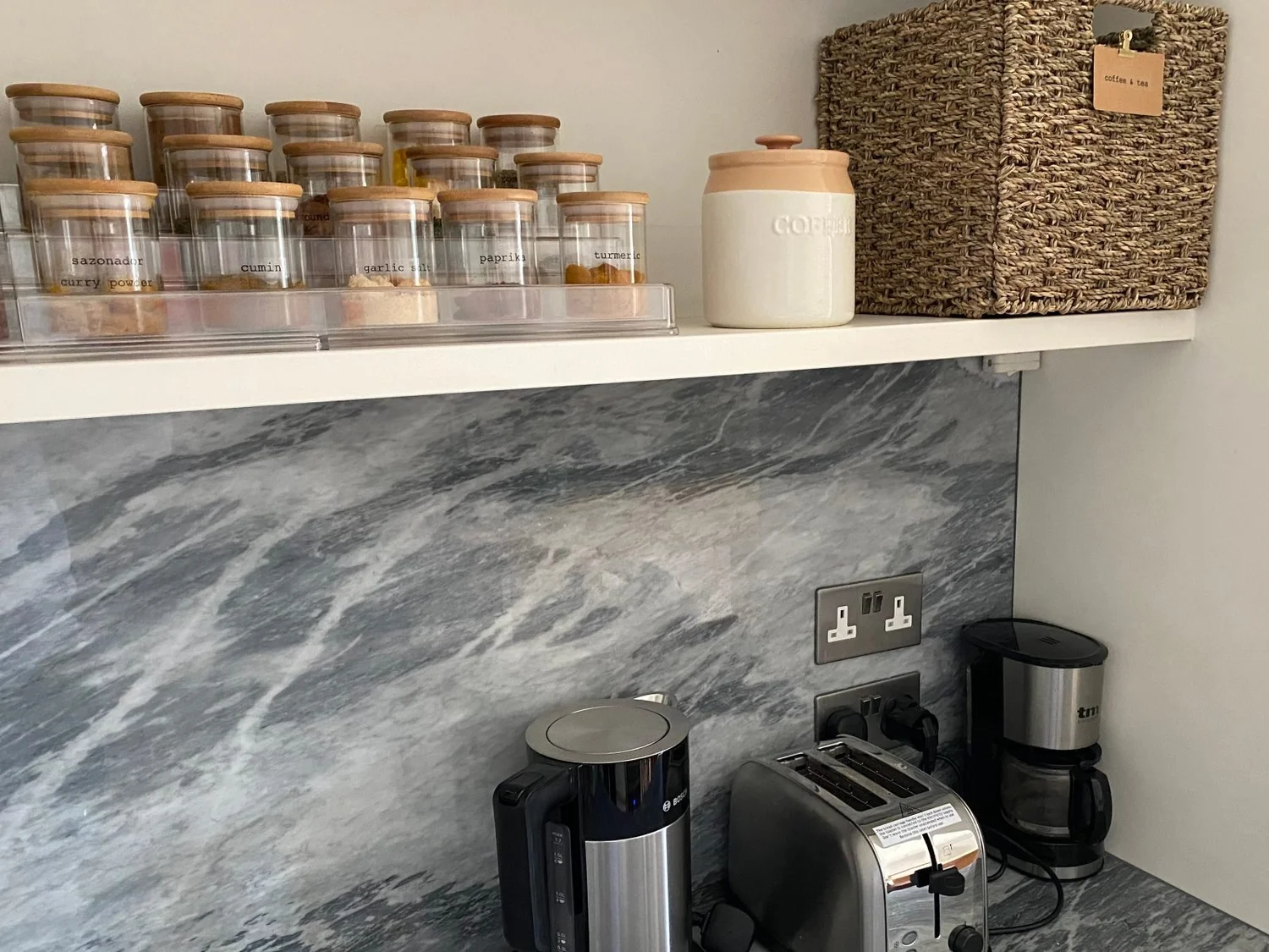 After: Kitchen Organisation by Homefulness