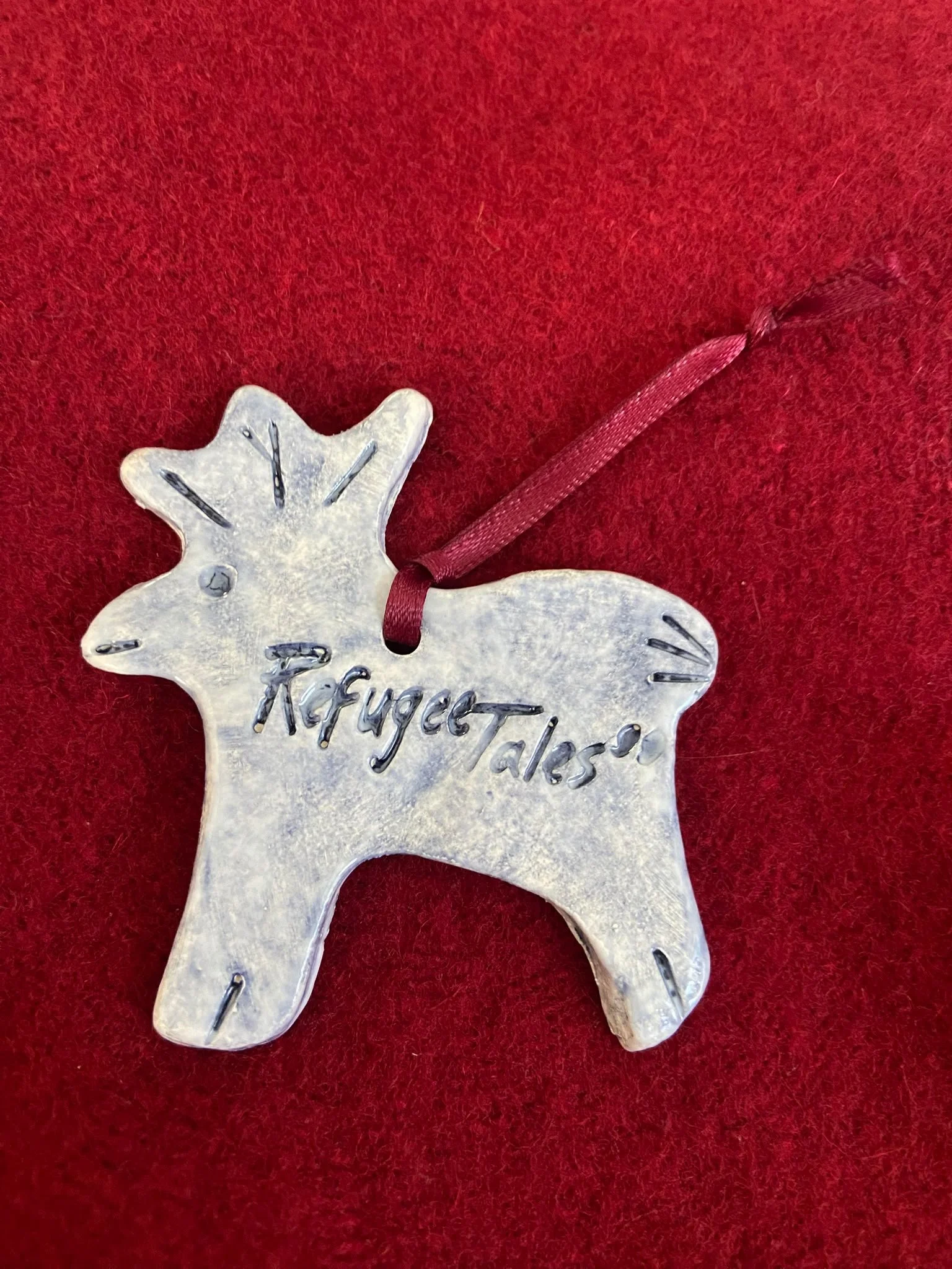 Refugee Tales Christmas decoration - Reindeer