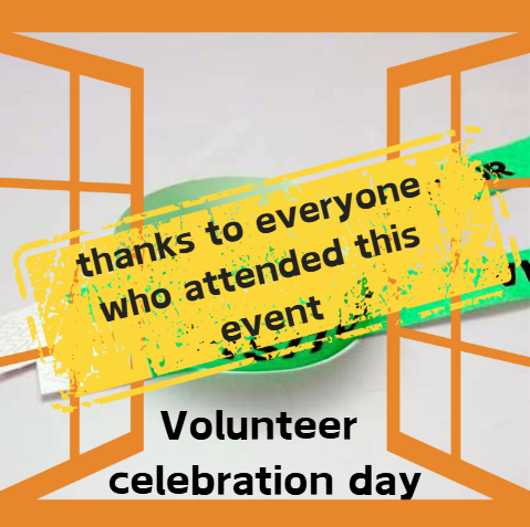 Volunteer celebration - 22 May