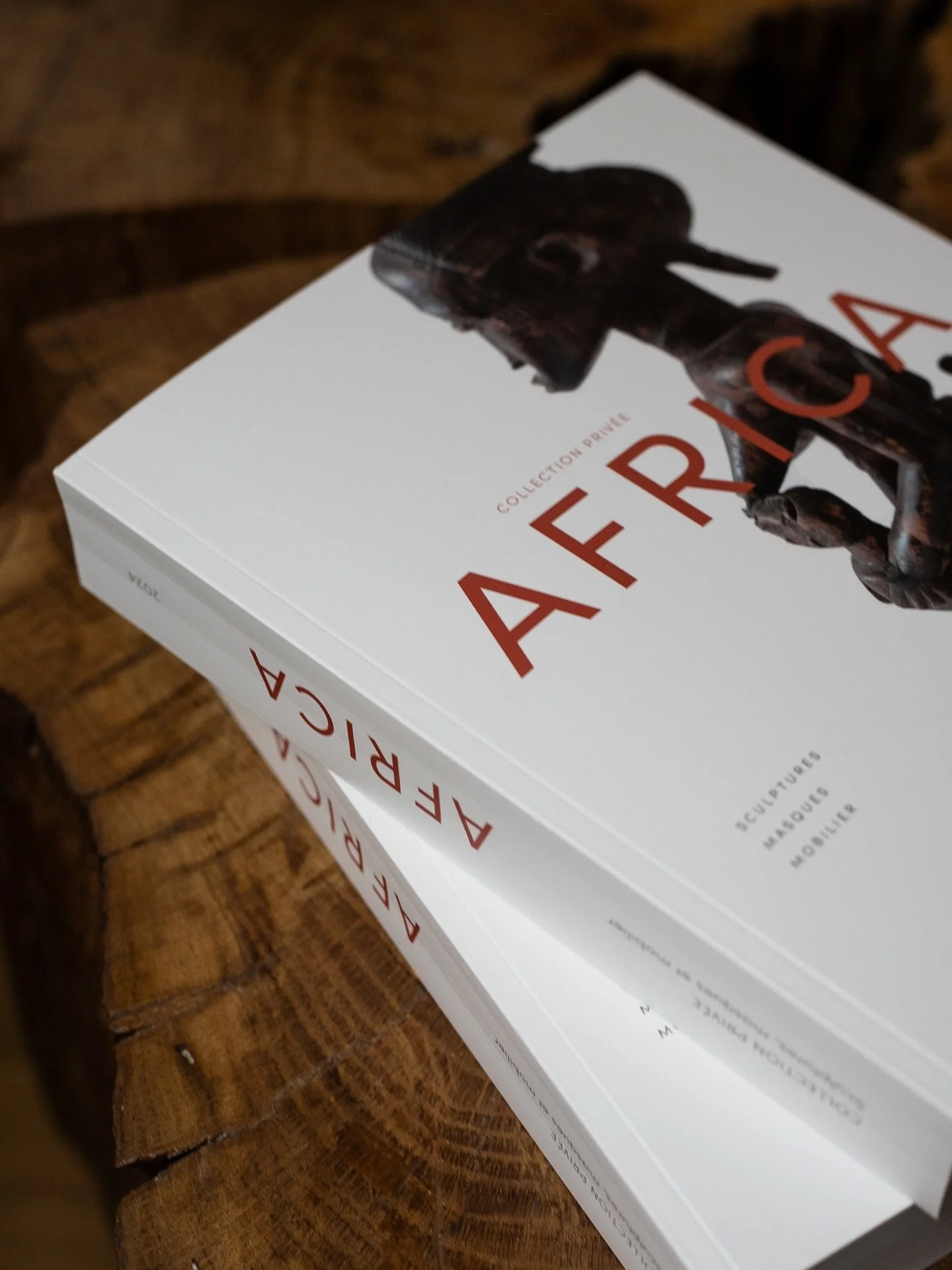 L&rsquo;ann&eacute;e derni&egrave;re, j&rsquo;ai eu le privil&egrave;ge de concevoir ce catalogue d&rsquo;art africain pour un collectionneur priv&eacute;.

Quatre mois de travail intensif ont &eacute;t&eacute; n&eacute;cessaires pour donner vie &agr