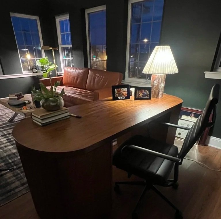 cozy therapy office