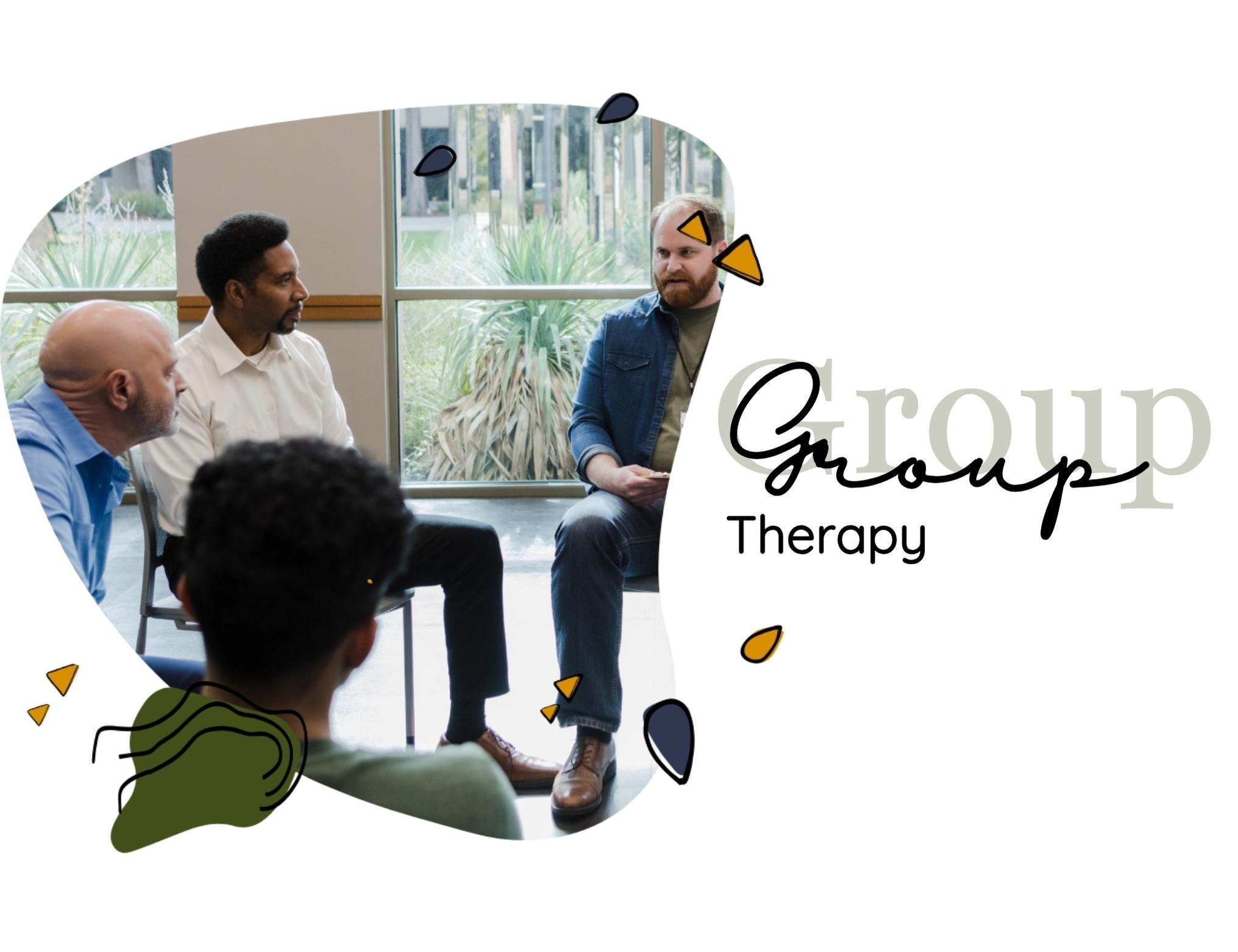 adult men in therapy