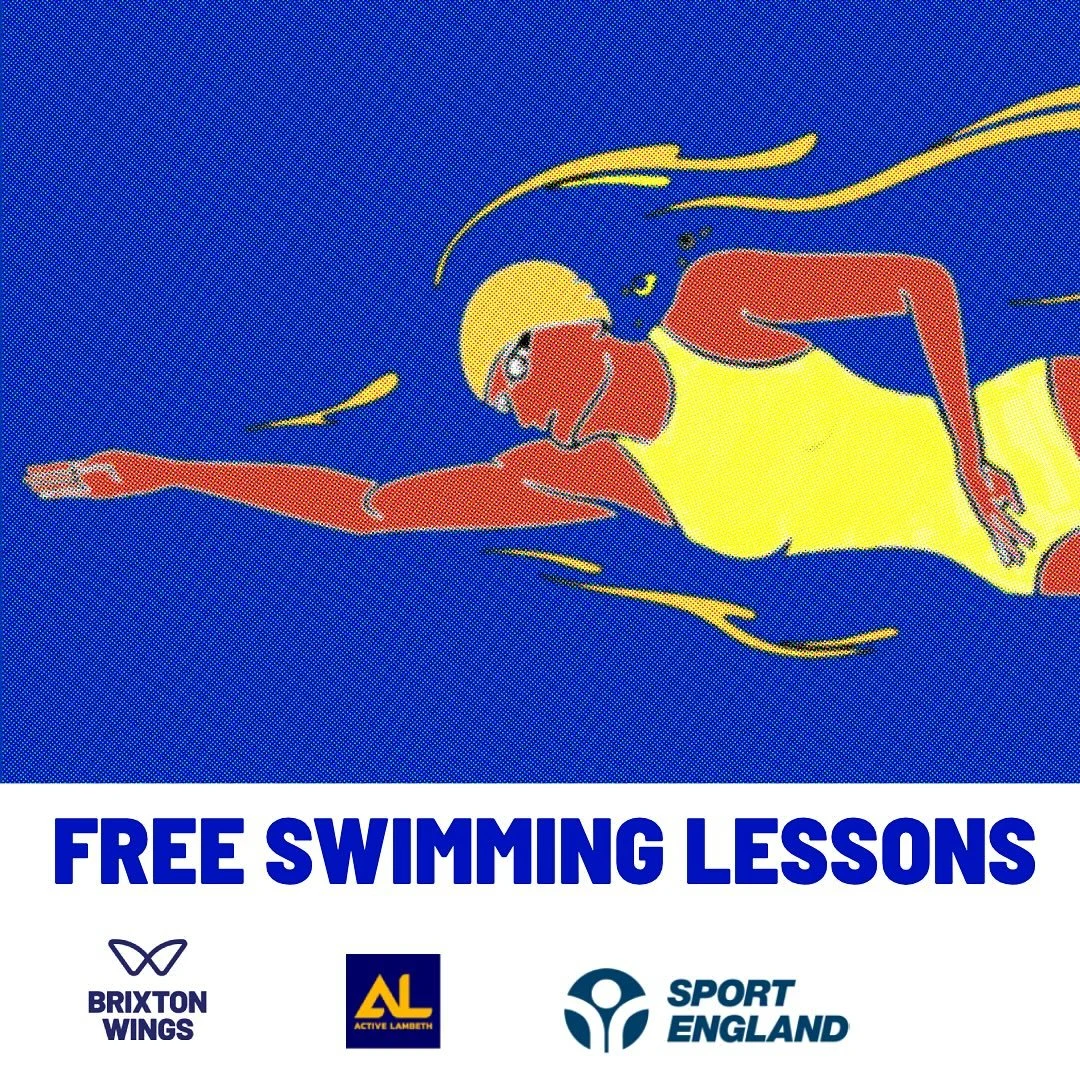 We&rsquo;re proud to announce our FREE 12-week swimming programme at Brixton Recreation Centre with Brixton Wings, designed by one of our very own Brixton Wings Alumni @_debaaaa . A full circle moment for our community 💙

Join us every Sunday from 1