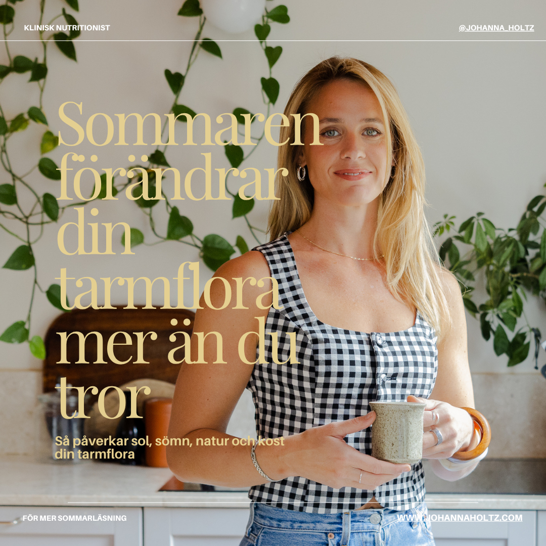 Sommaren förändrar din tarmflora mer än du tror