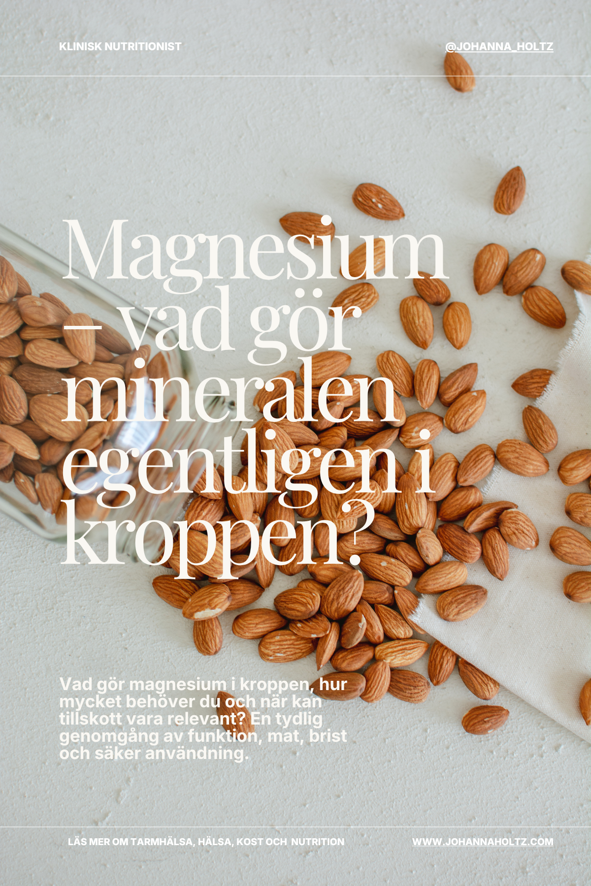 Magnesium – vad gör det i kroppen, hur mycket behöver du och när kan tillskott vara relevant?