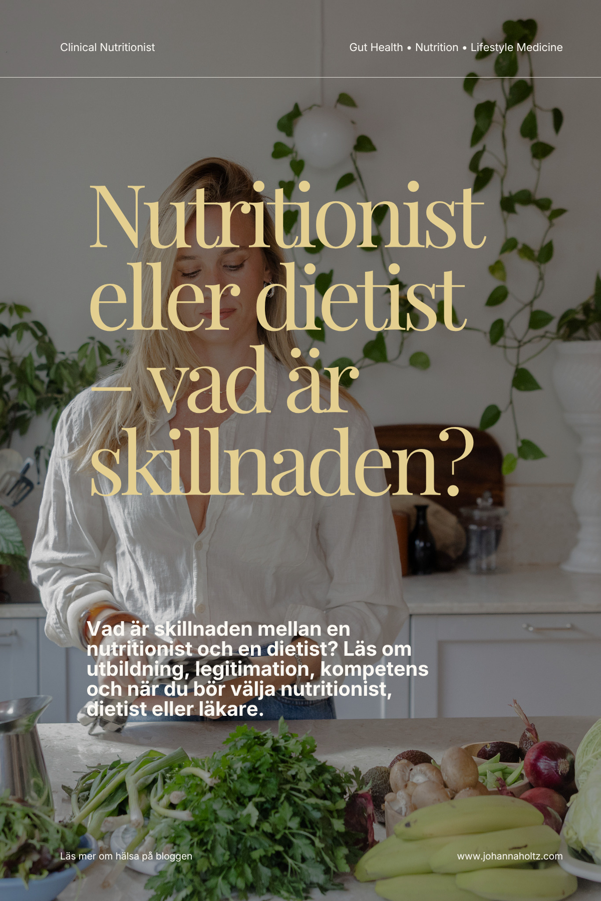 Nutritionist eller dietist – vad är skillnaden?