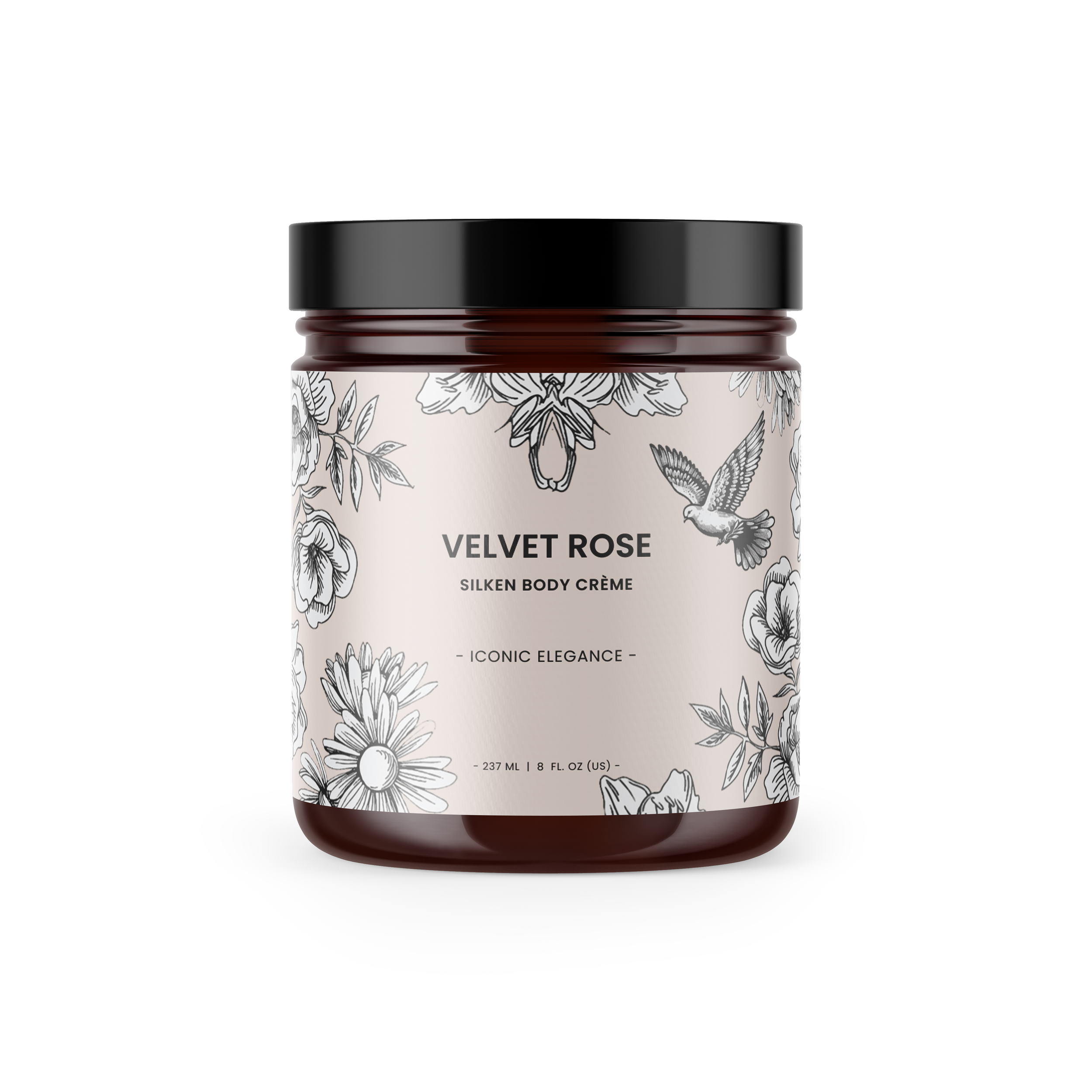 Silken Body Crème: Velvet Rose