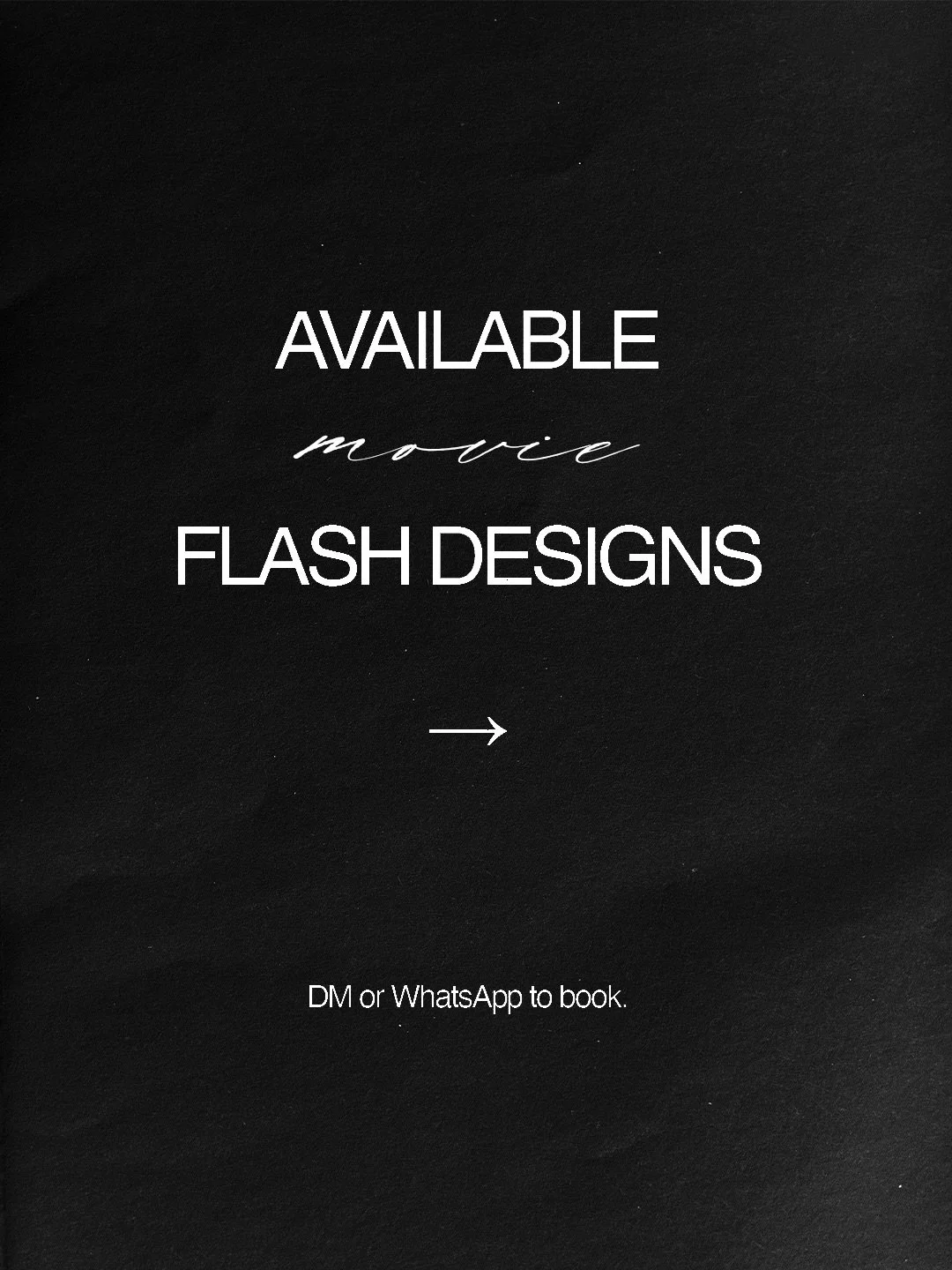 New movie themed flash drop &rarr; Swipe to view 

I put a poll up on my channel about doing some micro realism movie related flash and so many of you said yes! So here we are 🖤

These are just some of the designs I&rsquo;ve created to sit beautiful