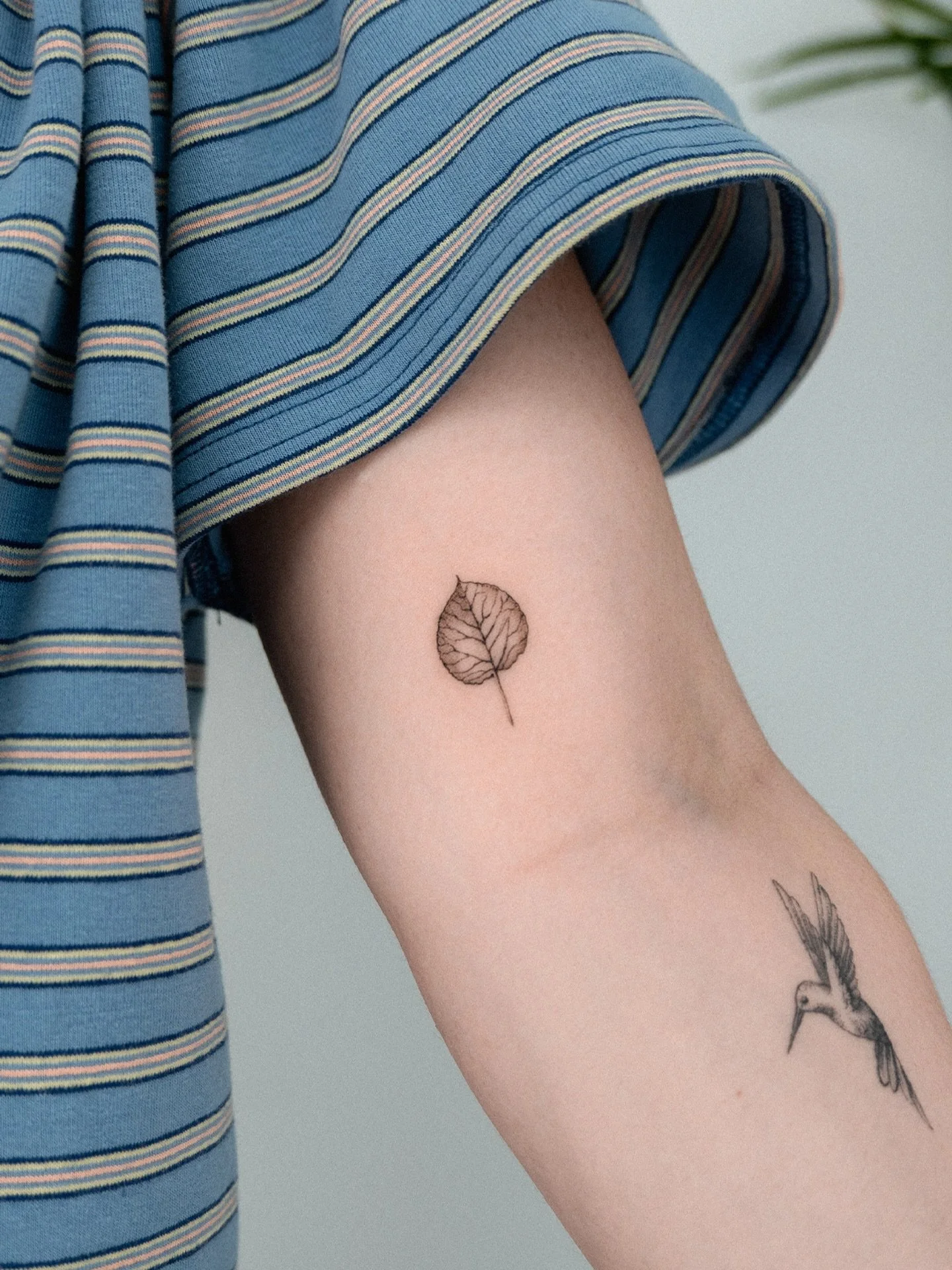 Aspen Leaf 🍃 

Done at @tattoo.aspen 

&mdash;&mdash;&mdash;&mdash;&mdash;&mdash;&mdash;&mdash;&mdash;&mdash;&mdash;&mdash;&mdash;&mdash;&mdash;&mdash;&mdash;&mdash;&mdash;&mdash;&mdash;&mdash;&mdash;&mdash;
#tattooartist #finelinetattoo #tattoosbyl