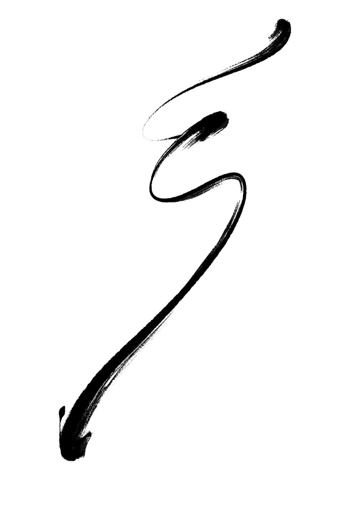 Geometric drawing of an outline square with sections divided by vertical, horizontal, and half circle lines.