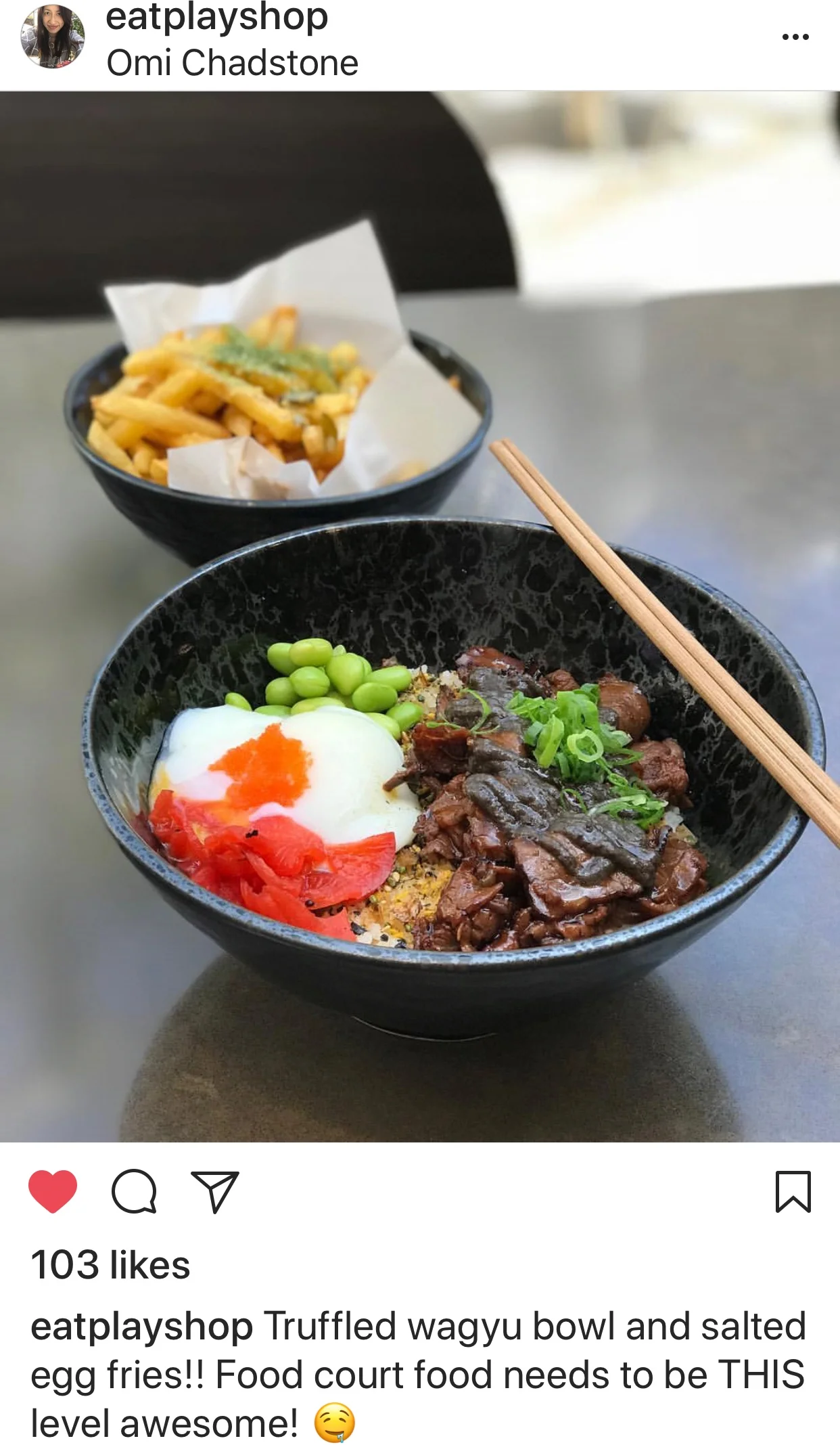 eatplayshop omi wagyu bowl