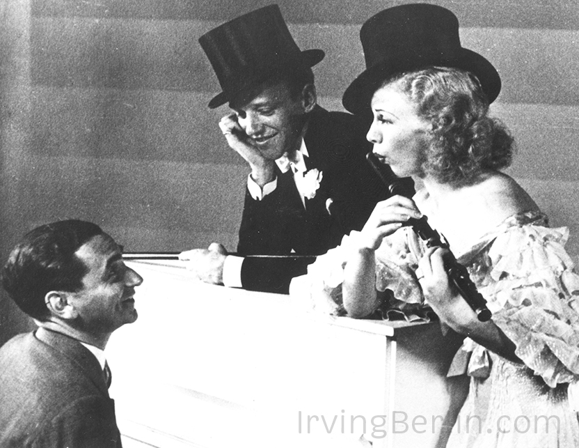  Irving Berlin with Fred Astaire and Ginger Rogers 