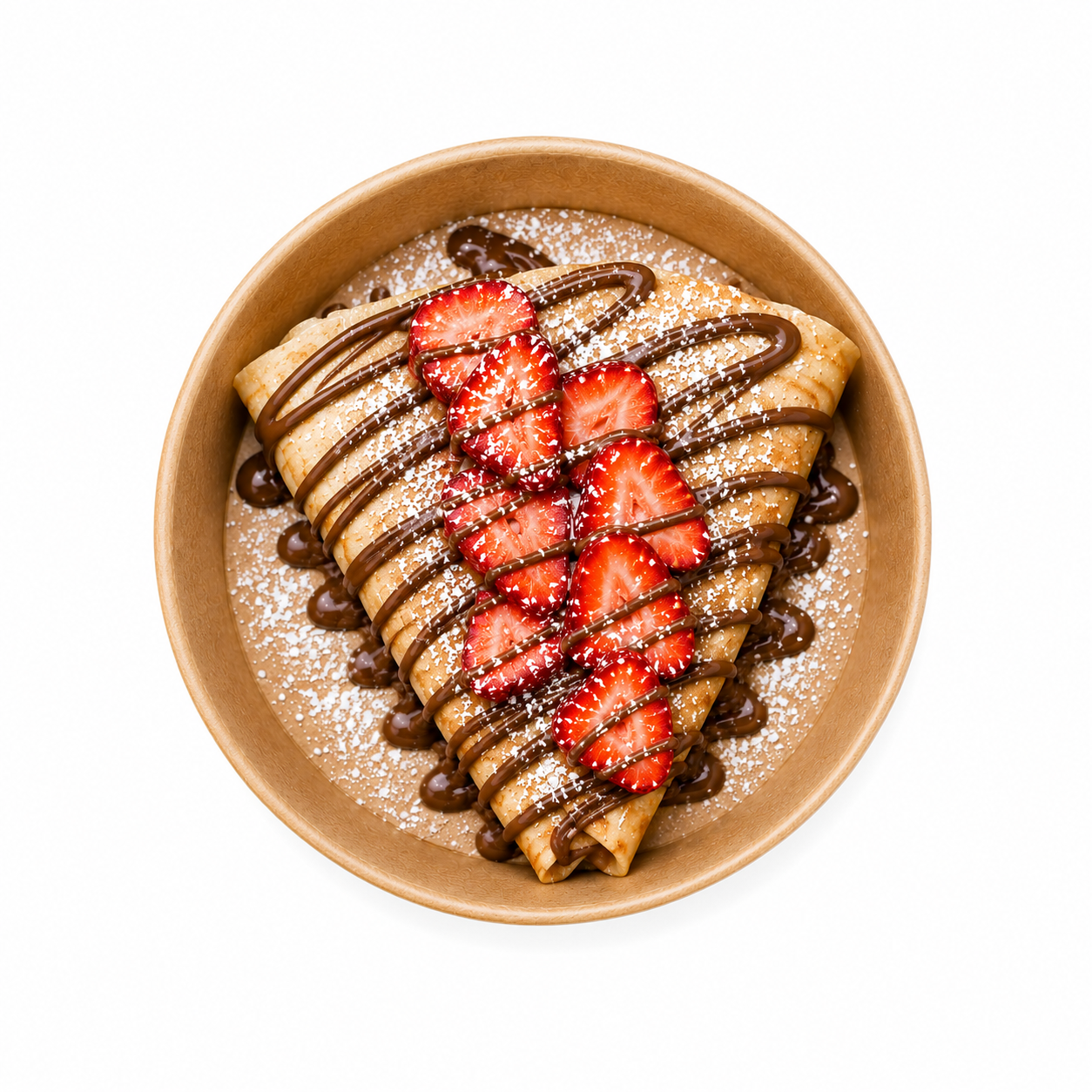 Nutella Protein Pancake Stack