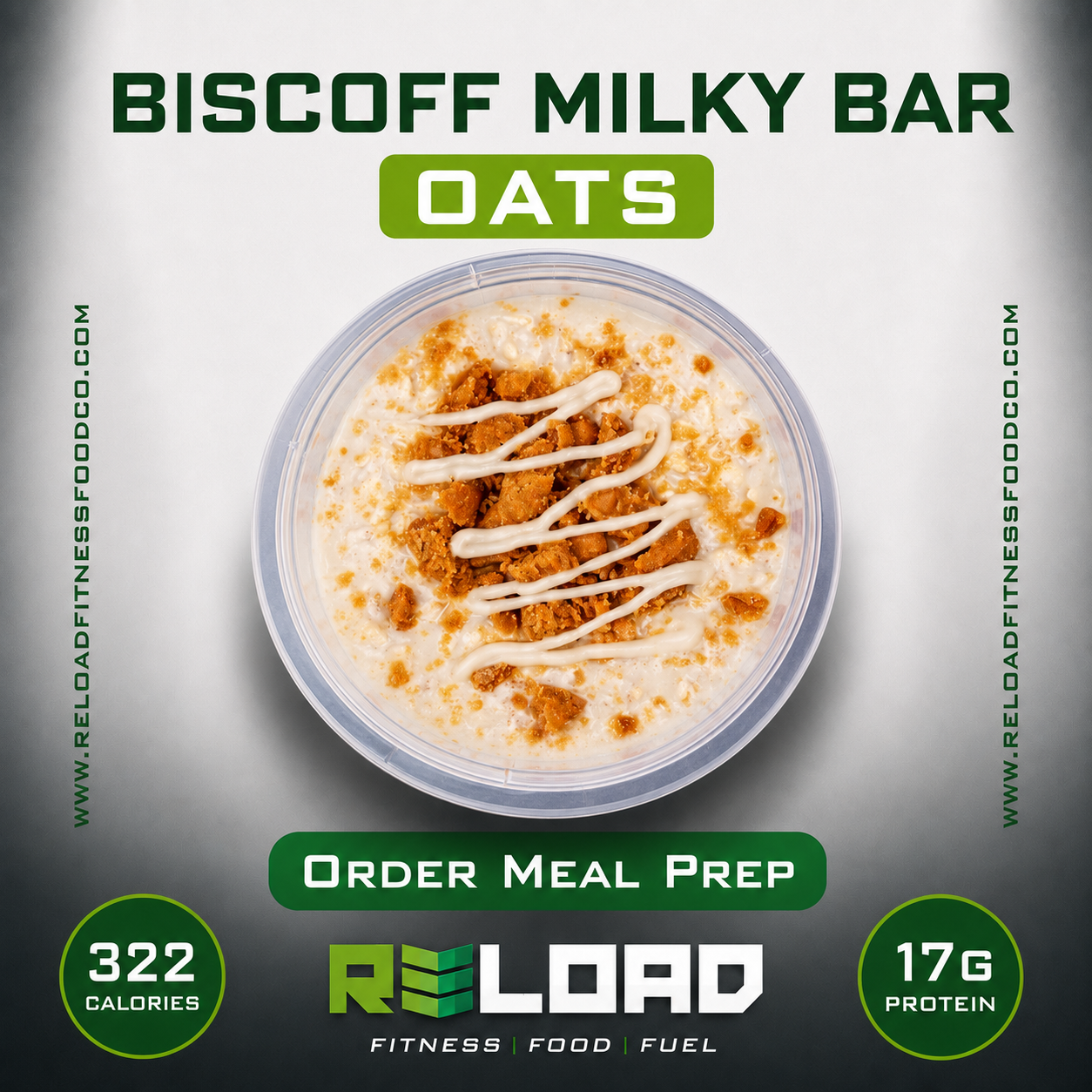 Biscoff Milky Bar Oats