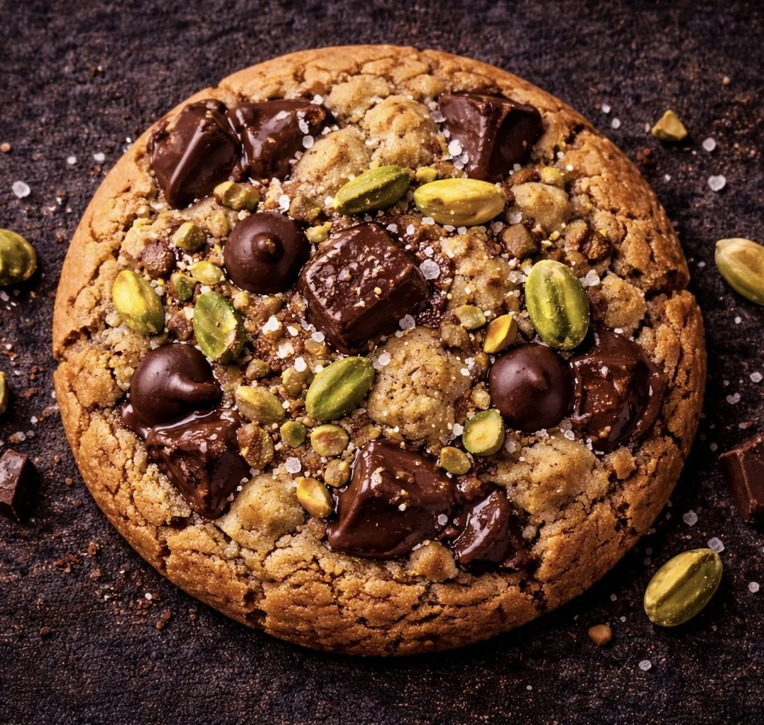 Dubai Chocolate Protein Cookie