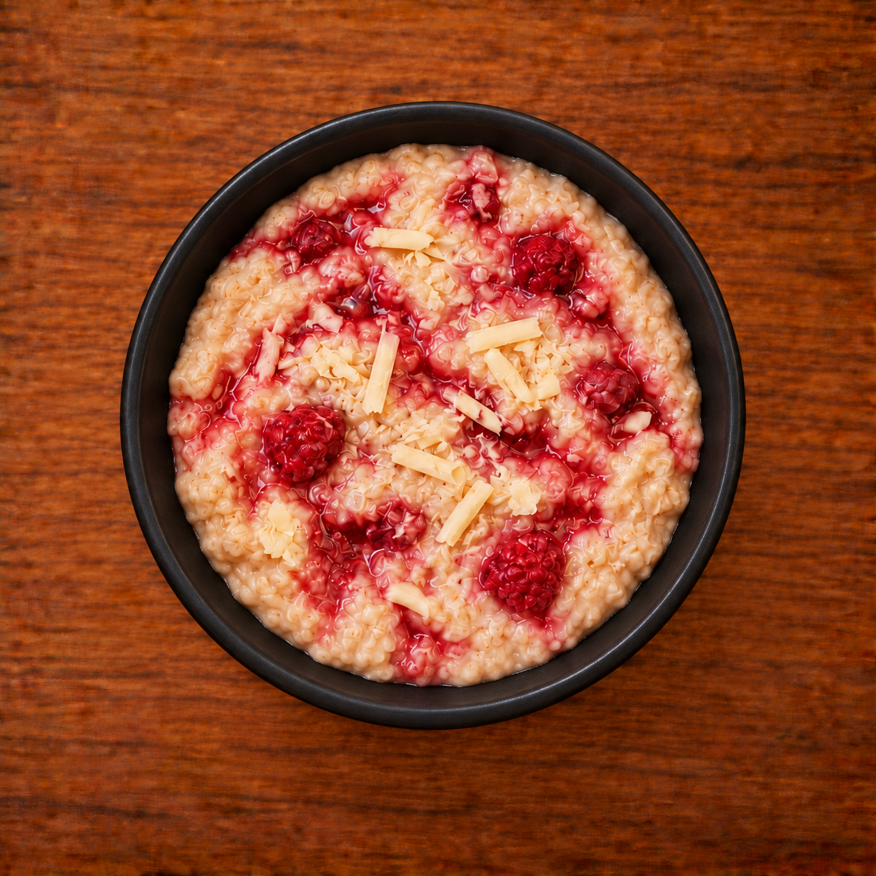 Raspberry Jam & White Chocolate Oats