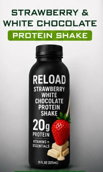 Strawberry & White Chocolate Protein Shake