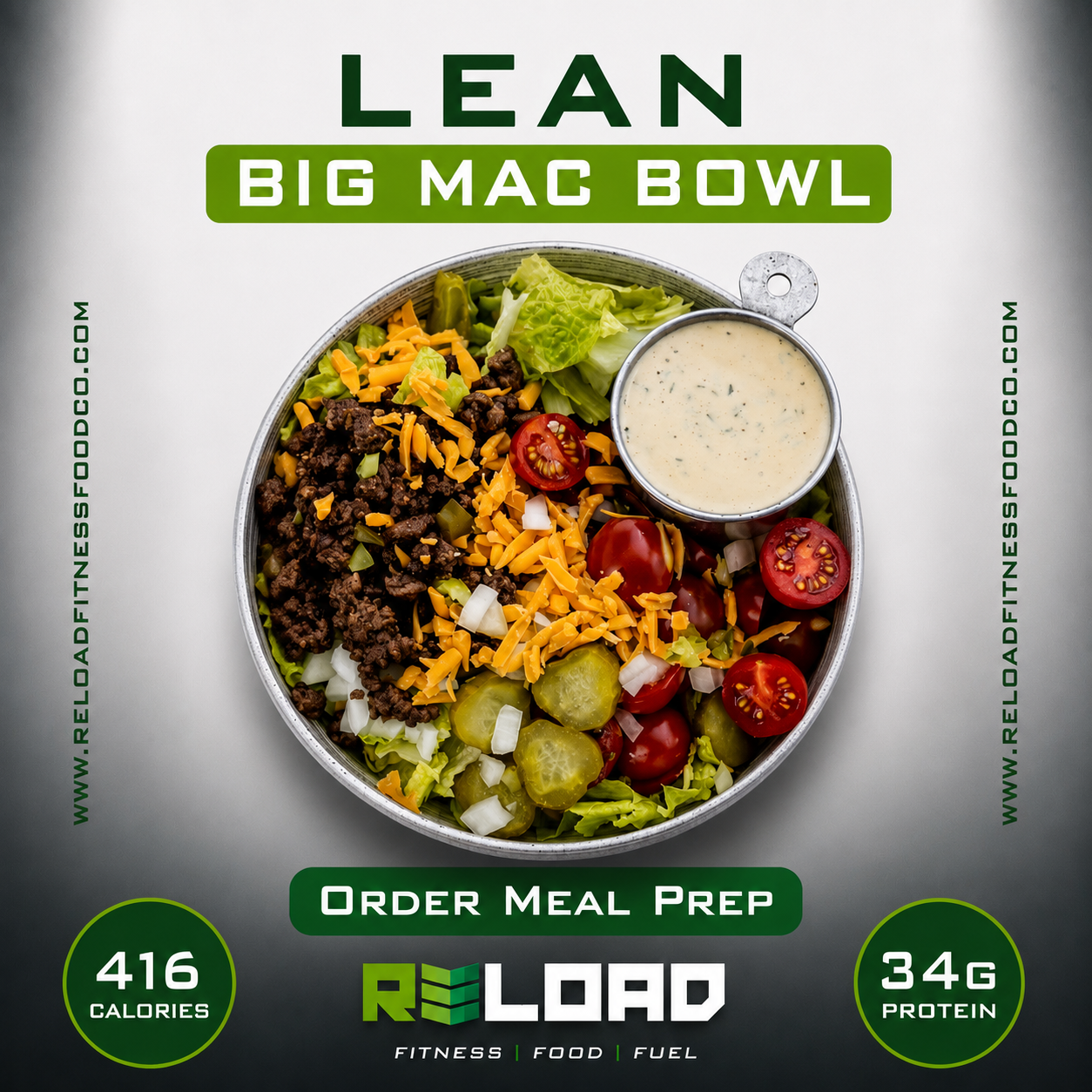 Lean Big Mac Bowl