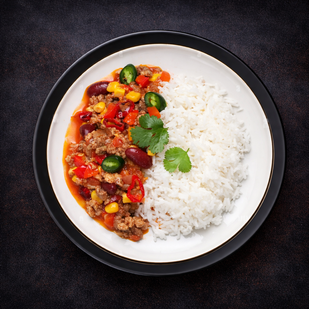 Chilli Con Carne - Protein 40g - Carbs 60g - Fat 8g - 471 Kcals