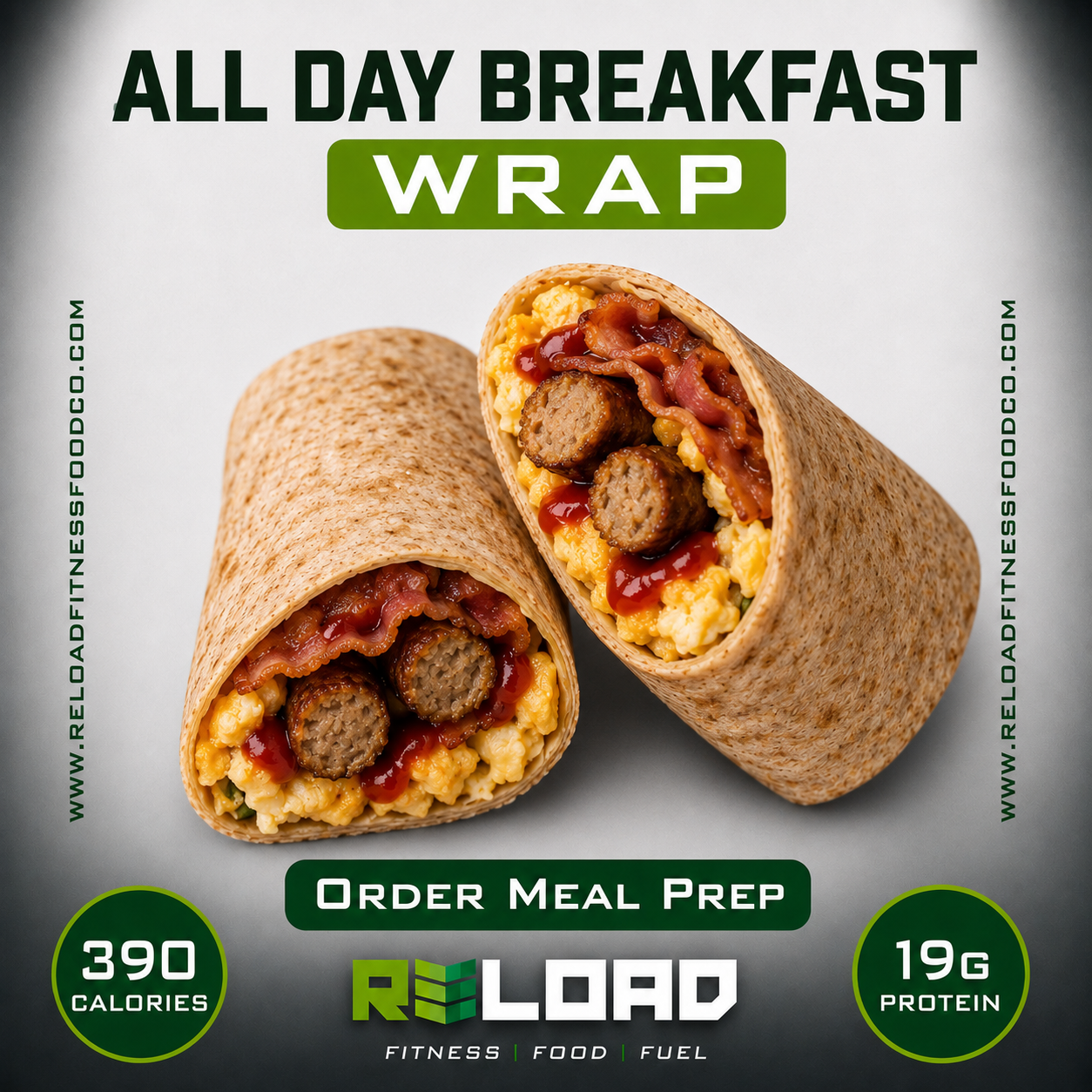 All Day Breakfast Wrap