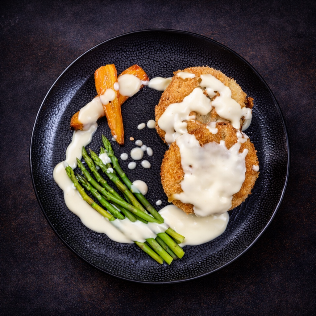 Haddock & Mozzarella Fish Cakes - Protein 23g - Carbs 68g - Fat 14g - 490 Kcals