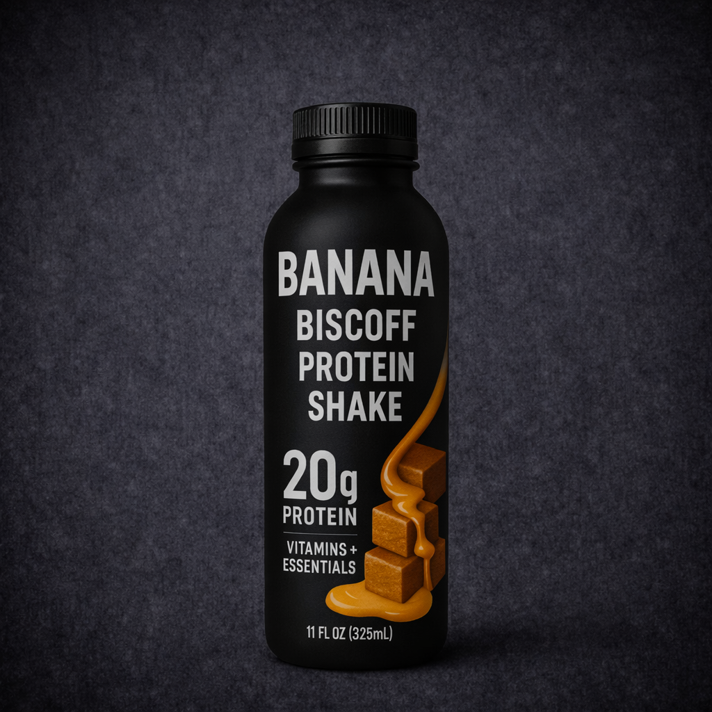 Banana Biscoff Protein Shake