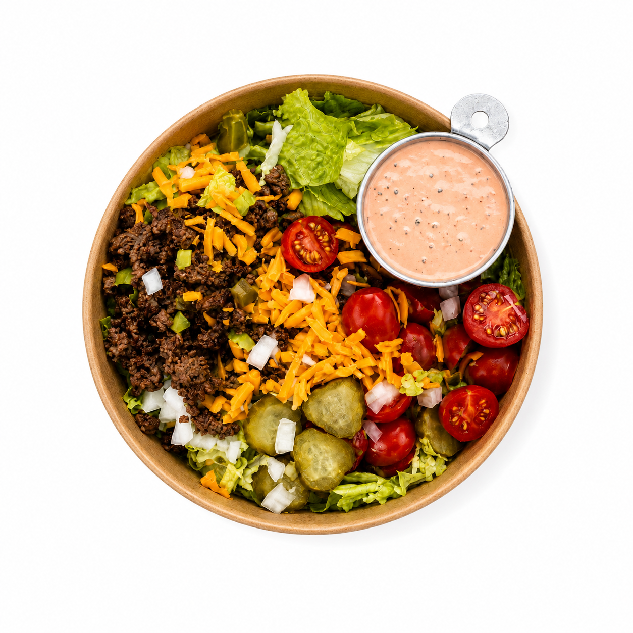 Lean Big Mac Burger Bowl