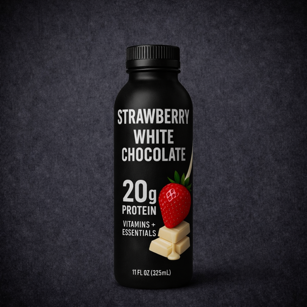 Strawberry & White Chocolate Protein Shake