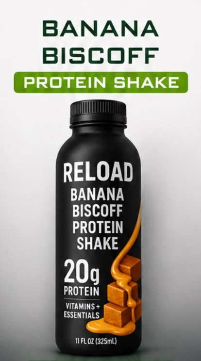 Banana Biscoff Protein Shake