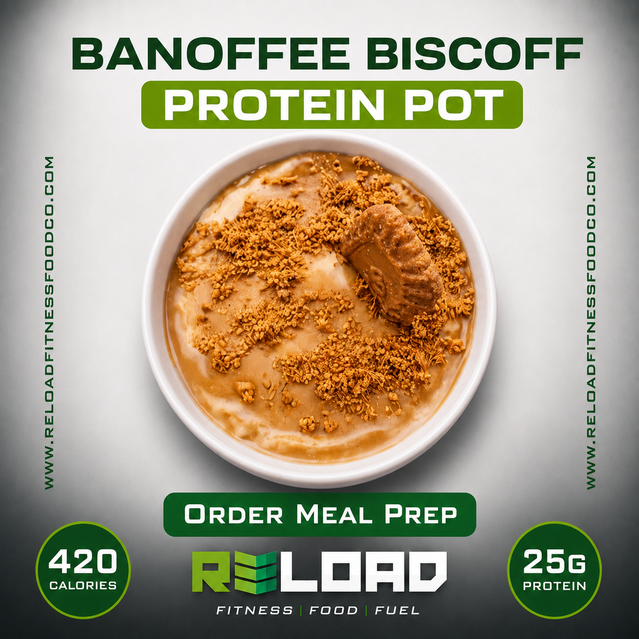 Banoffee Biscoff Protein Pot