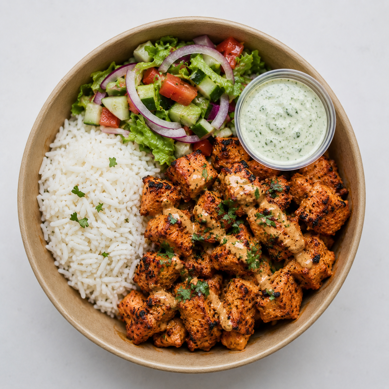 Chicken Tikka Rice Bowl