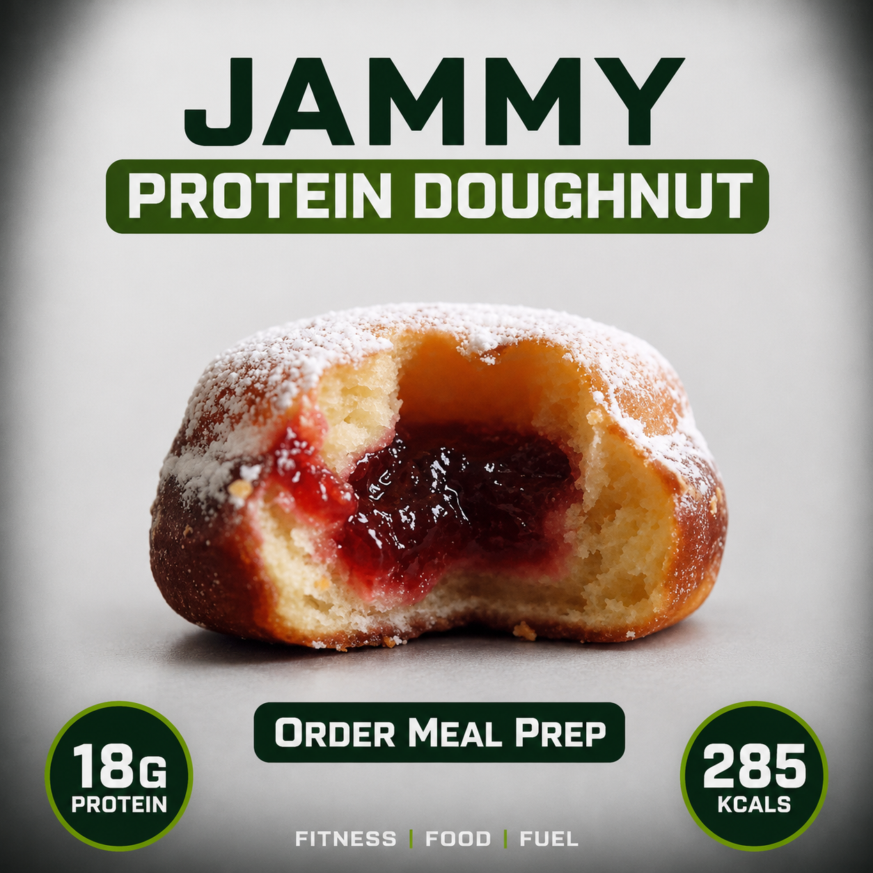 Jammy Protein Doughnut