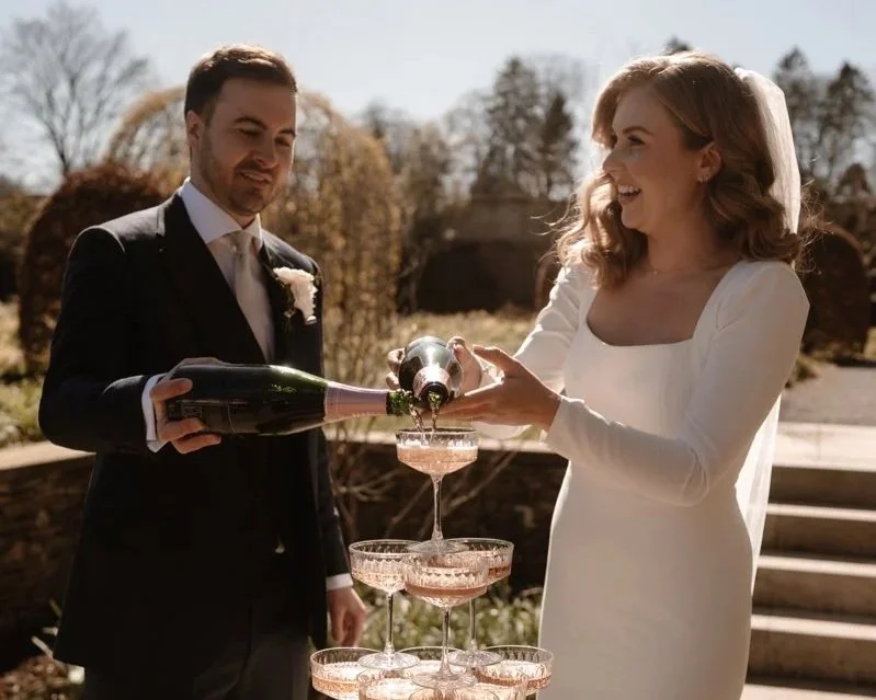 Amy + Alex at the beautiful Fig House, Middleton Lodge 