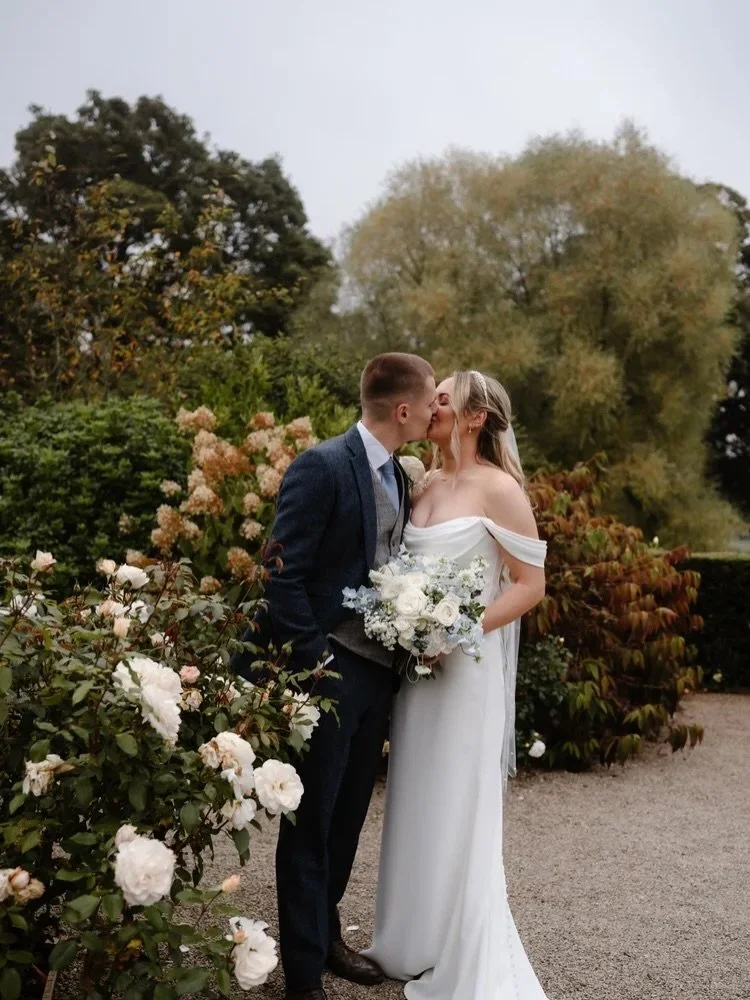 Lucy + Sean at the beautiful @middletonlodge 🤍

Dress designer - @martinalianabridal 
Suit shop - @saltersofrugbyltd 
Hair - @bridal_hair_by_hayley 
Makeup @emilyjosephsbridalmakeup 
Bridal shoes - @jimmychoo 
Necklace - @annoushkajewellery 
Florist