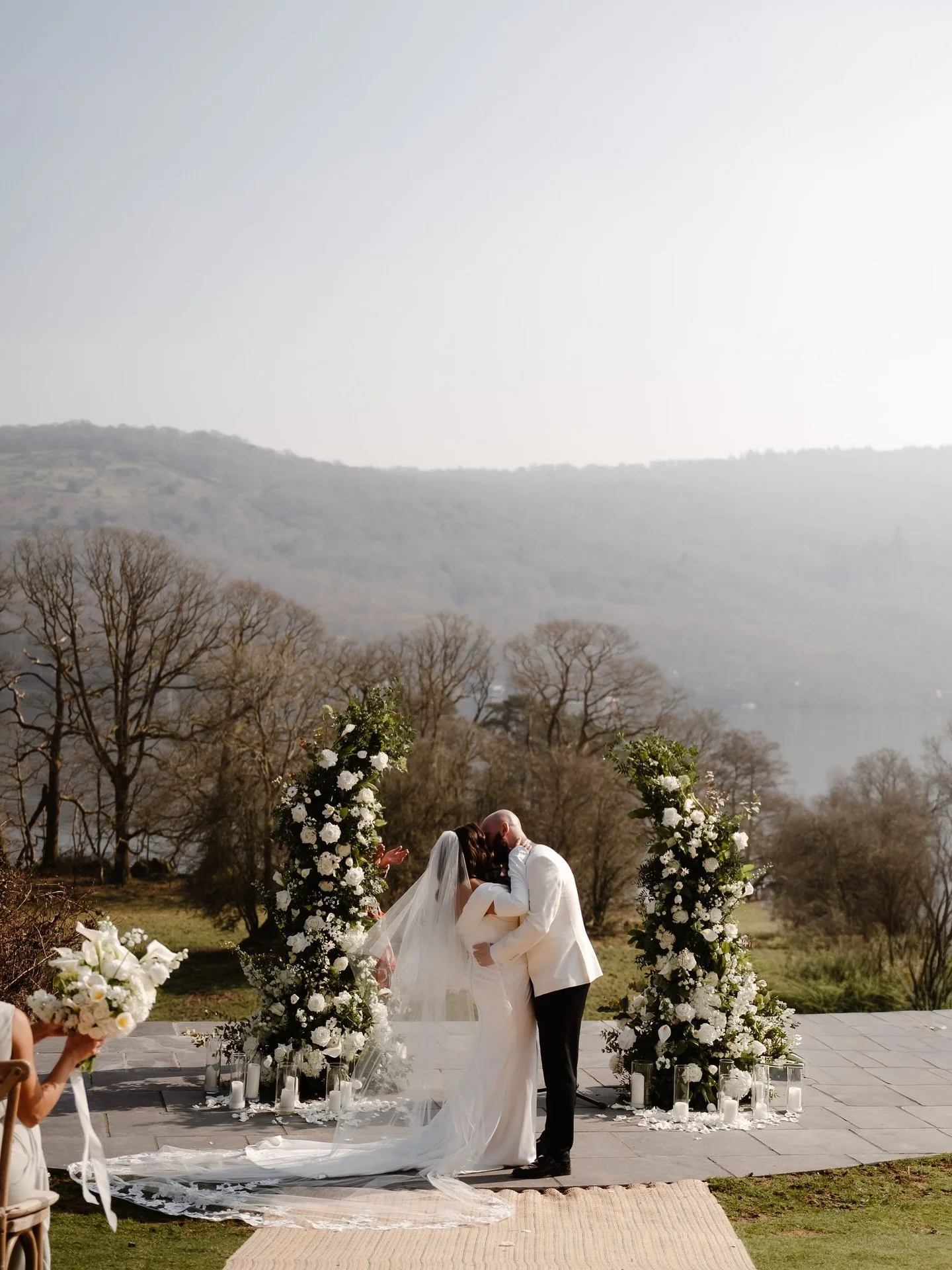 Happy long weekend everyone 🤍 posting this to try and summon the sunshine back 🙃 

@silverholme_weddings @silverholme @honeyshideaway 
@lovestory_bridal @meganmarie_hair @tiabarreamakeup 

#lakedistrictweddingphotographer #cotswoldsweddingphotograp