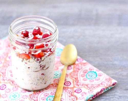 Berry Coconut Overnight Oats - The Dairy Alliance