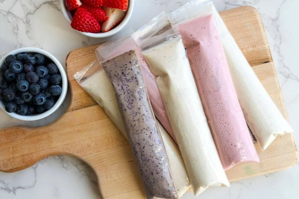 Dairy Snacks: Homemade Yogurt Tubes for any Season