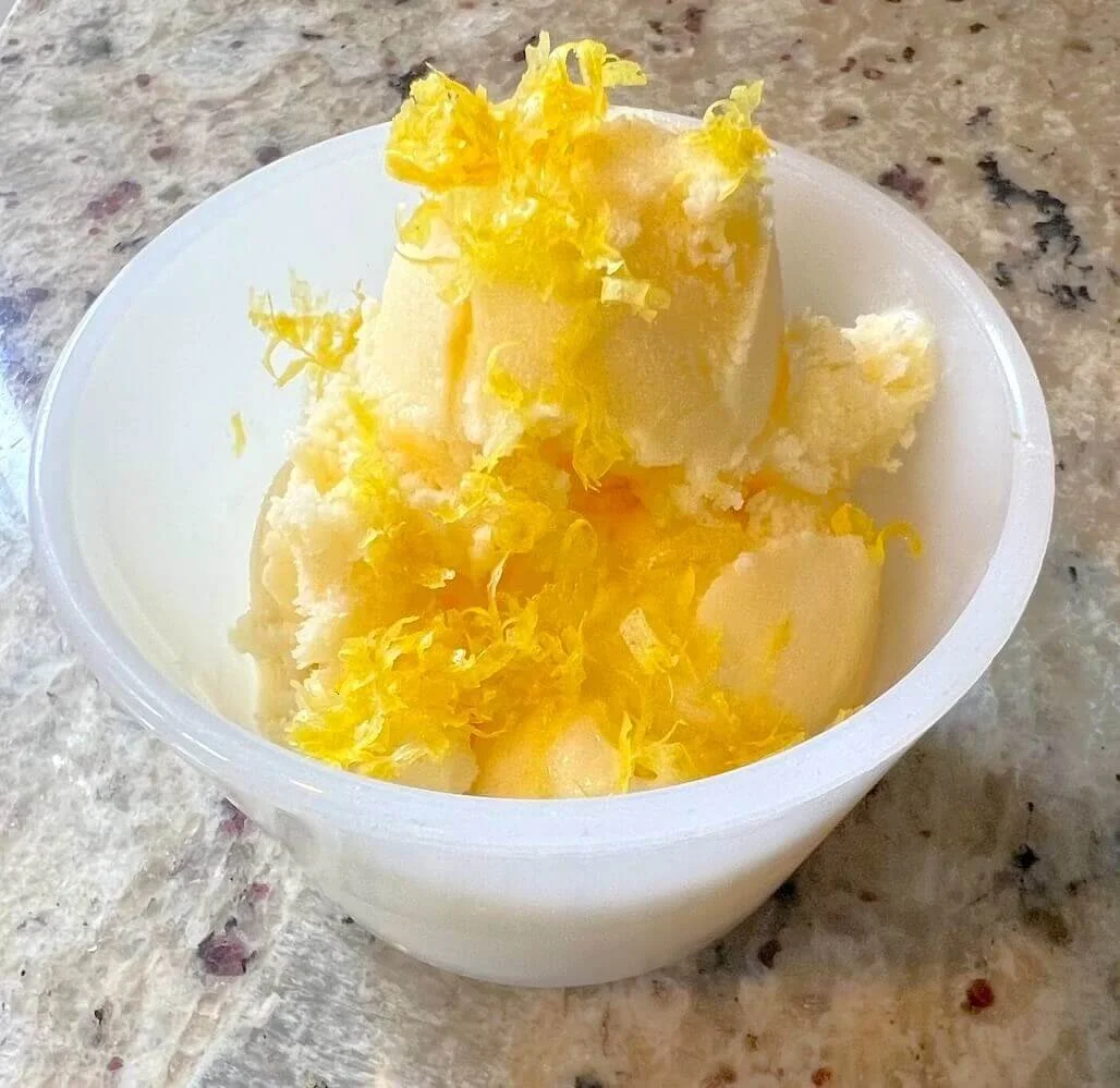 Tart Lactose-free Lemon Ice Cream