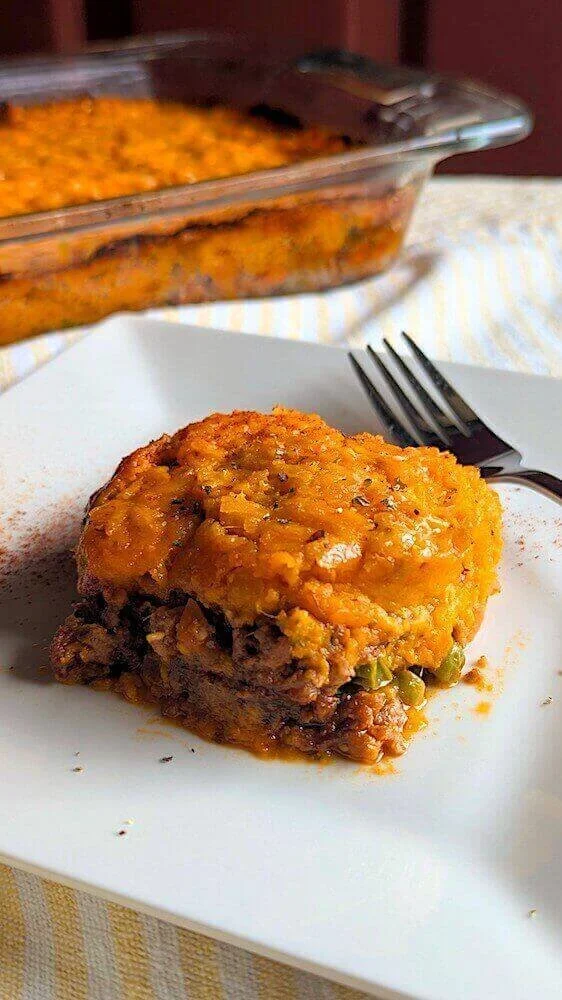 Freezer-friendly Sweet Potato Turkey Shepherd’s Pie