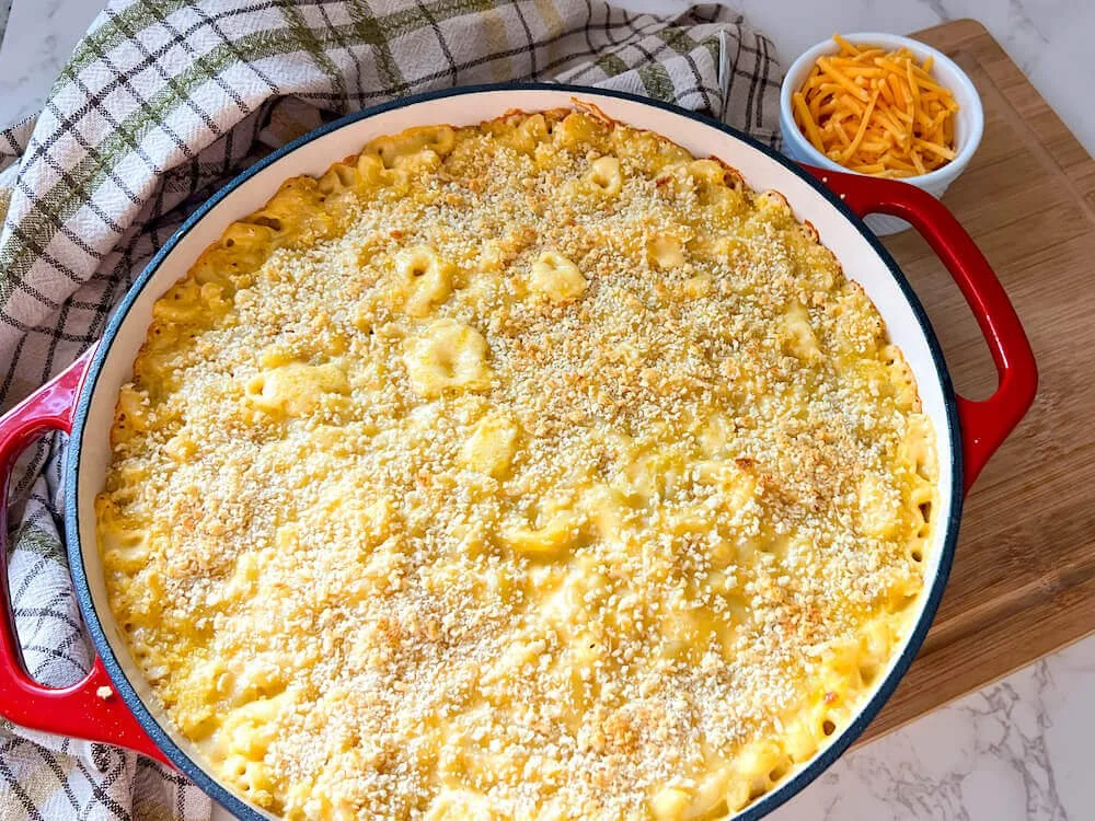Rich Low-Lactose Mac and Cheese with Real Dairy Foods