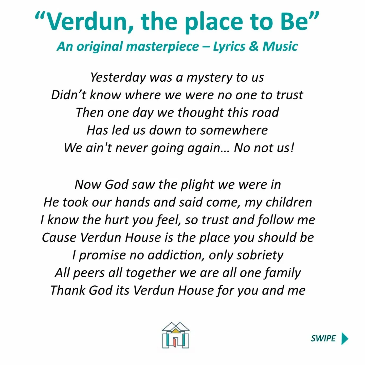 Verdun: A house made of grace. #SobrietyJourney #RecoveryWithFaith
#CommunityHealing
#FaithOverFear
#YourStoryMatters