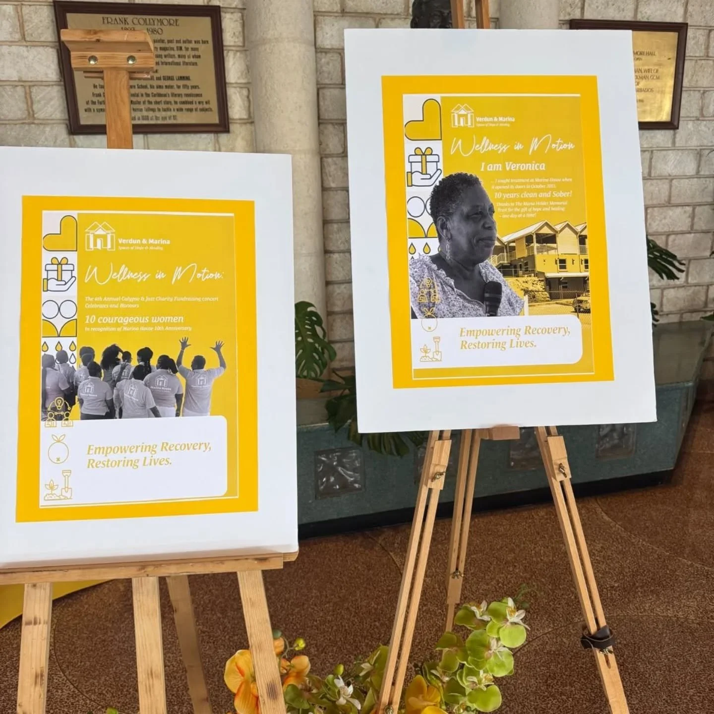 Tonight&rsquo;s the night! 🎤
​Join us at the Frank Collymore Hall for the 4th Annual Verdun and Marina Charity Concert. We&rsquo;re "Giving Hope and Healing" through an evening of world-class music and community spirit.
​See you there! 💫