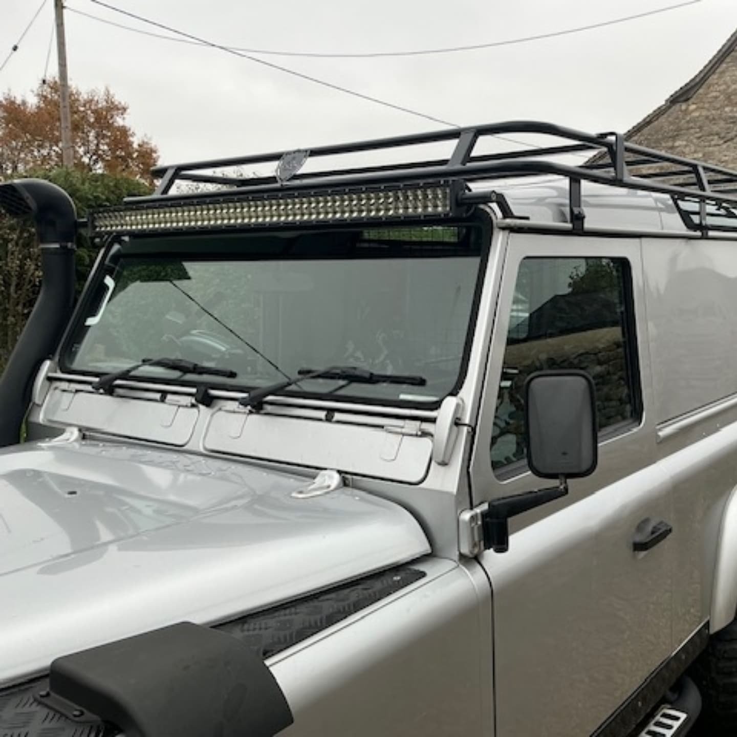 Customer super happy with his 90 flat Rack & ladder combo 👌