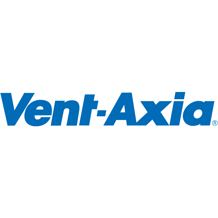 Logo of Vent-Axia, experts in MVHR and ventilation systems.