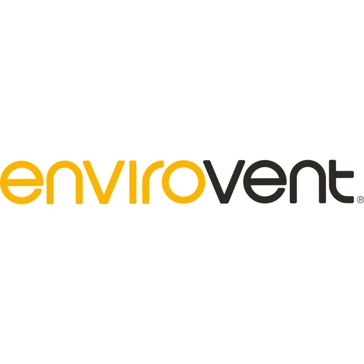 Logo of EnviroVent, a leading brand in MVHR systems.