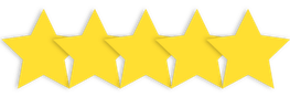 5 Star Rating Stars