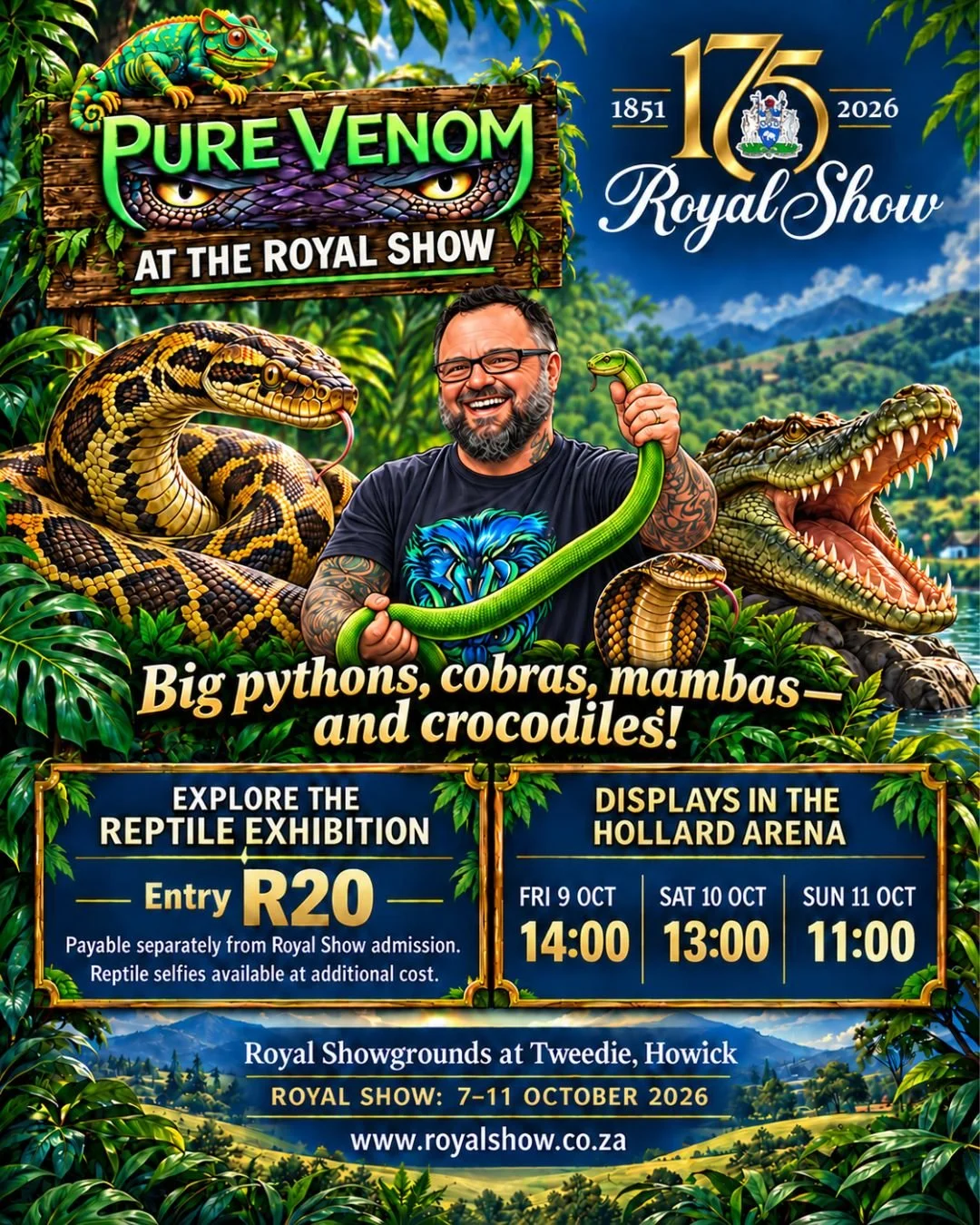 Pure Venom Brings A Wild Encounter to the Royal Show!